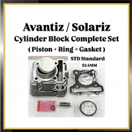 ( STD Standard 52.4MM ) Yamaha Ego Avantiz Solariz Cylinder Block Complete Set Blok Kit Piston Ring 