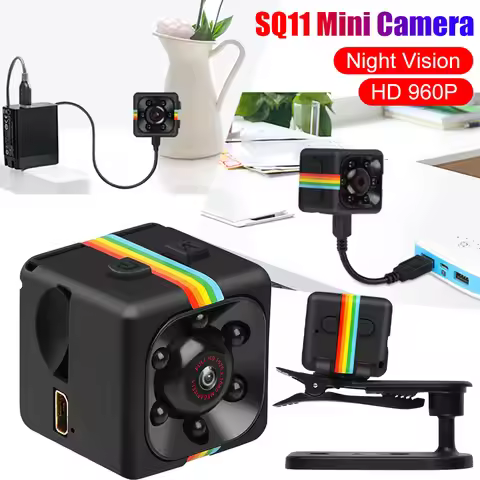 5-1PCS Mini Camera SQ11 Full HD 960P Camcorder DVR Sport DV Micro Camera Motion Sensor Night Vision 