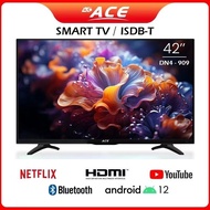 ACE 42" UHD Smart Google TV (Android 12, Netflix, Youtube, Chromecast,Bluetooth,ISDB)