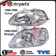 Honda Civic EK 1995-2000 Head Lamp Head Light Lampu Depan TYC