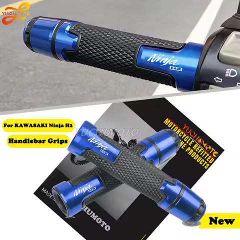 For KAWASAKI NINJA H2 ninja H2R 2015-2024 H2 SX H2-SE Motorcycle Accessories Handlebar Moto Grips Ha