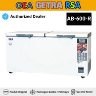 Chest Freezer Gea 500 Liter Ab-600-R Kulkas Chest Freezer Box Garansi
