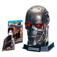 未來戰士2018 （2009）限量骷髏版藍光套裝 T-600 半身像 (眼睛可發光)  rteckp Terminator Salvation (2009) Limited Skull Edition