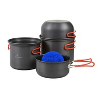 [READY STOCK] FIRE MAPLE FMC-208 Cookware Set Pot for Camping Hiking Climbing Trekking Backpacking