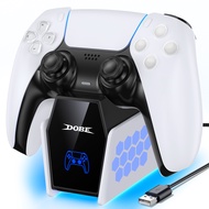 Fast Charging Station for Ps5 Dualsense & Edge Controllers and Accessories Stesen Pengecas Pantas Un