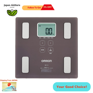 Omron Weight / Body Composition Meter Body Scan Brown HBF-214-BW direct from Japan