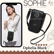 Tas Wanita Warna Hitam Black Series Selempang Jinjing Bahu Sophie Martin Paris Terbaru 2025 Promo Ke