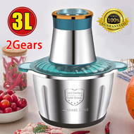 multi purpose meat grinder food processor electric 5L/3L 304 stainless steel Garlic crusher grinder 