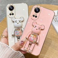 OPPO Reno 10 Casing OPPO Reno 10 Pro Case OPPO Reno 10 Pro+ Shockproof Phone Case With Stand Case