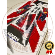 STICKER BODY SET COVERSET 125ZR MERAH BATA STRIPE MORITAKA GRED YAMAHA ORIGINAL