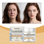 New Autumn/Winter Viareline Retinol Moisturizing Cream, 60g/2.12oz, Firming Facial Moisturizer For D