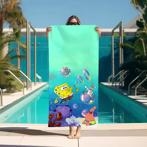 Turban for Hair Drying S-SpongeBobes Towel Bath Personal Care Sauna Bathroom Towels Spa Bathroom Set