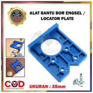 ALAT BANTU BOR ENGSEL PINTU HINGE HOLE DRILL GUIDE 35MM PENANDA MATA BOR ENGSEL SENDOK LEMARI KABINET