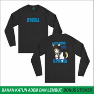 Chitanda Eru Hyouka T-Shirt Anime Japanese Manga Long Sleeve Back Screen Printing