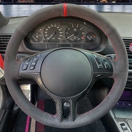 Steering Customized Wheel Cover Braid Auto Interior Car Accessories For E46 M3 E39 330I 540I 525I