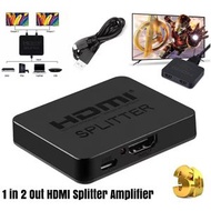 一分二 4K HDMI 分配器