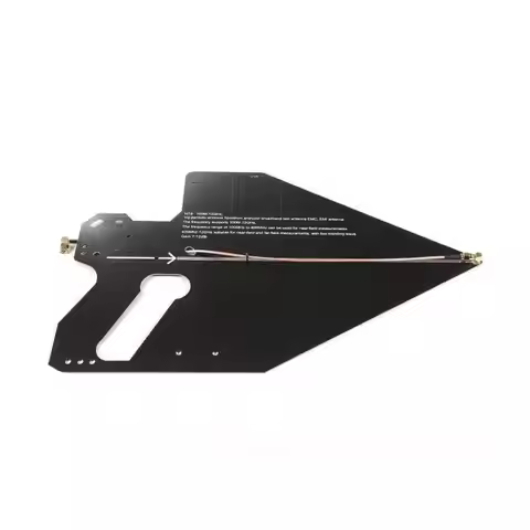 HT8 Log-periodic Antenna with Handle,100MHz-12GHz,Gain 7-12dBi,50Ω, VSWR≤2,Passive Wideband Antenna 