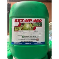 [ORIGINAL] 20L SET-UP 480 GLYPHOSATE 41% RACUN RUMPAI/RACUN RUMPUT LALANG/TOUCH UP / ROUNDUP/HERBICI
