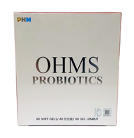 OHMS PROBIOTICS 80 SOFT GEL