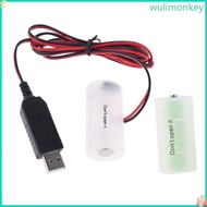 WU Eliminator USB Power SupplyCable Replace 1 5V C  for Radio Electric Toy Clock LED Strip Light Cal