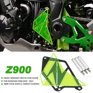 Motorcycle Parts Front Sprocket Cover Chain Guard Cover Left Side Engine Protector For Kawasaki Z900