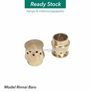 Burner Api Lilin Model RINNAI Baru / Burner Api Tengah Rinnai Baru / Kuningan Sumbu Burner Barner Te