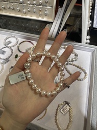 克罗心御木本聯命同款akoya 珍珠手鏈Chrome Hearts Mikimoto Akoya Pearl Bracelet with Sterling Silver Charm