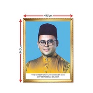 BINGKAI POTRET GAMBAR MENTERI BESAR SELANGOR(1 set)