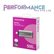 ADATA SC750 External Portable SSD 500 / 1000 GB (5 YEARS WARRANTY BY CORBELL TECHNOLOGY PTE LTD)