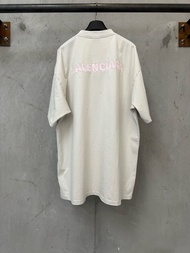 Balenciaga 巴黎世家 logo刺繡短袖T恤