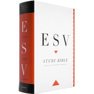 ESV Study Bible, Large Print (Hardcover, Indexed）