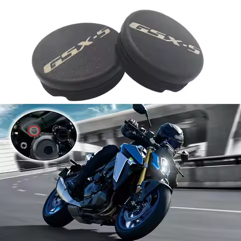 Motorcycle Frame Hole Cover Caps Plug Decorative Frame Cap For SUZUKI GSX-S1000F GSX-S1000 GSX-S1000