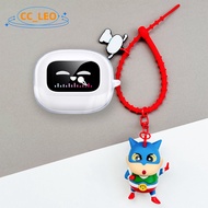 for UGREEN EchoBuds Magic Clear Soft Case UGREEN T6 Magic Shockproof Protective Sleeve Cartoon Crayo