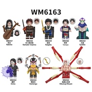 Suitable for Domestic Building Blocks Minifigures Demon Slayer WM6163 Butterfly Chanel Nightmare Ass
