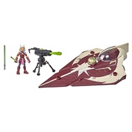 STAR WARS Toys Mission Fleet Ahsoka Tano Delta-7 Jedi Starfighter, Starfighter Strike 2.5-Inch-Scale