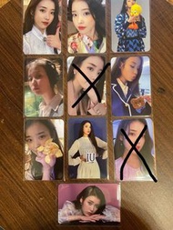 IU LILAC photo card set