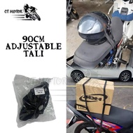 Tali Elastik 90cm Boleh Laras – Untuk Ikat Helmet / Kotak Motor / Storage Box