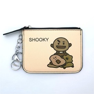 BT21 BTS Shooky Cookie Ezlink Card Pass Holder Coin Purse Key Ring