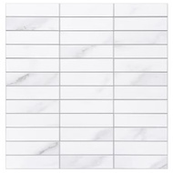 TARA PEEL&STICK ALUMINUM STICKER 30X28.5 MARBLE WHITE 2S