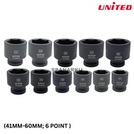 1" IMPACT SOCKET 6PT  (41MM-95MM)
