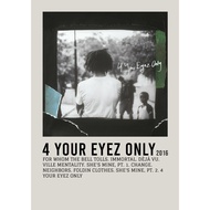 【READY STOCK】Poster Cover Album 4 Your Eyez Only by J. Cole