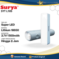 Surya Lampu Emergency SYT L105 Cahaya Putih Rechargeable - GARANSI RESMI