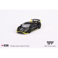 Mini GT 638 Lamborghini Huracán STO Nero Noctis