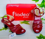 sandal fladeo high heels premium 7 cm / sandal fladeo wanita dewasa / sandal wanita terbaru / sandal