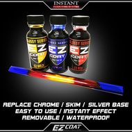 EASY CHROME COLOUR PAINT(EZ COAT 18  COLOURS)