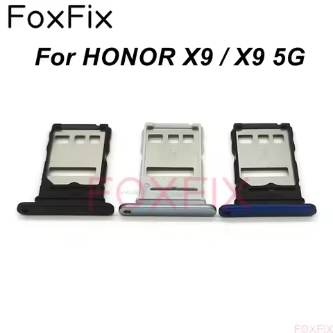 For Huawei Honor X9 5G X30 SIM Card Trays SIM Slot Holder Adapter Socket Replacement ANY-NX1 ANY-AN0
