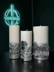 O’Candle Scented Candles Gift Set 3 PCS เทียนหอม ชุดของขวัญ Natural Soy Wax เทียนถั่วเหลือง Premium 
