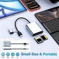 BT Aluminum USB 3 2 Memory Card Reader for CFe A And SD3 0 Cards For Fast File Transfer