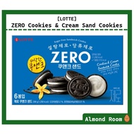 [LOTTE ZERO] Cookies & Cream Sand Cookies