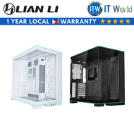 Itw | Lian Li 011 Dynamic EVO RGB ATX Tempered Glass PC Case (White | Black)